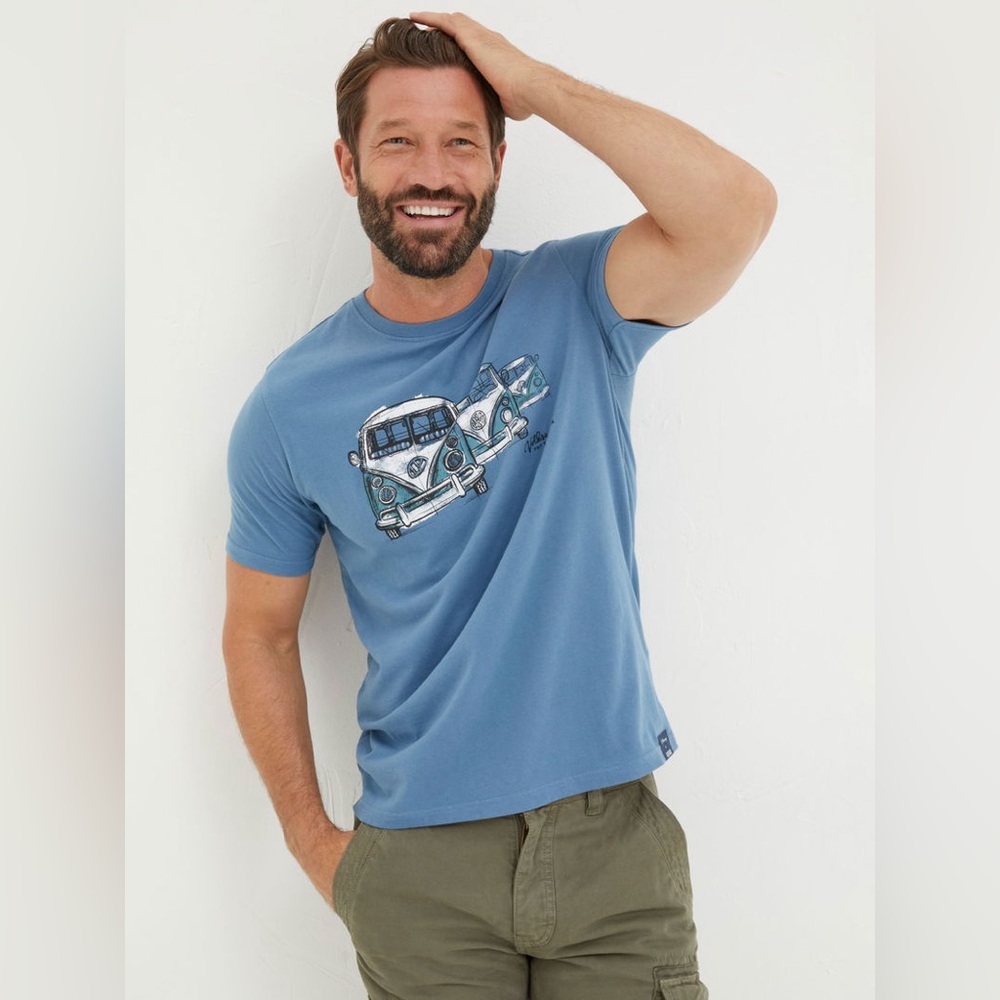 Fat face Volkswagen sketch shirt